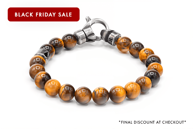 Tiger's Eye Beaded Bracelet