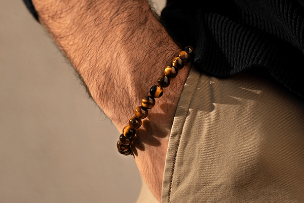 Tiger's Eye Beaded Bracelet