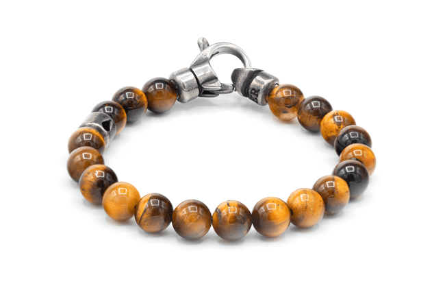 Tiger's Eye Beaded Bracelet