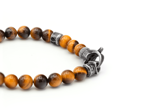 Tiger's Eye Beaded Bracelet